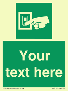 Custom Light Switch Sign